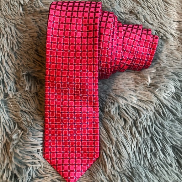 Ted Baker London Other - NWT Ted Baker Pink Square Silk Tie